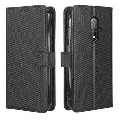 For Blackview BV5200 Diamond Texture Leather Phone Case(Black) - More Brand by buy2fix | Online Shopping UK | buy2fix