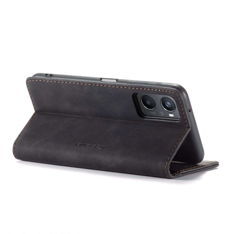 CaseMe 013 Multifunctional Horizontal Flip Leather Phone Case For OPPO A96 4G / A36 4G／A76 4G／K10 4G ／Realme 9i 4G (Black) - OPPO Cases by CaseMe | Online Shopping UK | buy2fix