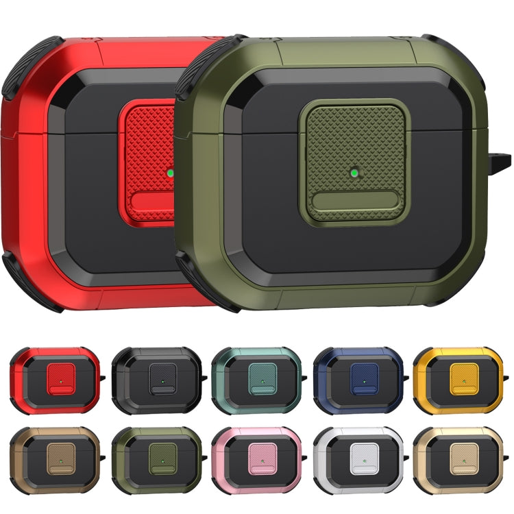 For AirPods 3 Wireless Earphones Protective Case(Dark Green) - For AirPods 3 by buy2fix | Online Shopping UK | buy2fix