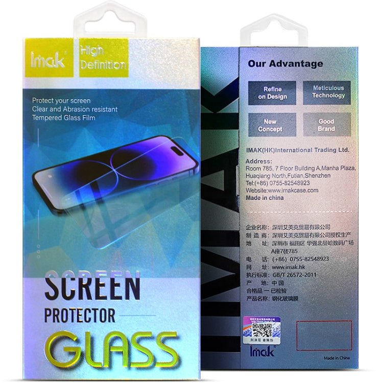 For Honor X8a 4G Global IMAK H Series Tempered Glass Film - Honor Tempered Glass by imak | Online Shopping UK | buy2fix