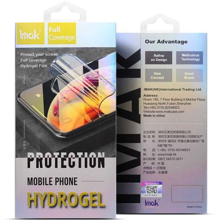 For OPPO Find X6 Pro 5G 2pcs imak Curved Hydrogel Film Pnone Back Protector - Others by imak | Online Shopping UK | buy2fix