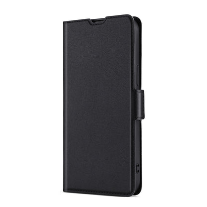 For Nokia C12 Ultra-thin Voltage Side Buckle Horizontal Flip Leather Phone Case(Black) - Nokia Cases by buy2fix | Online Shopping UK | buy2fix