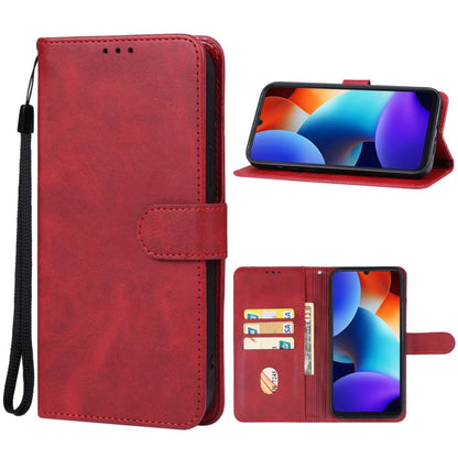 For Blackview COLOR 8 Leather Phone Case(Red) - More Brand by buy2fix | Online Shopping UK | buy2fix