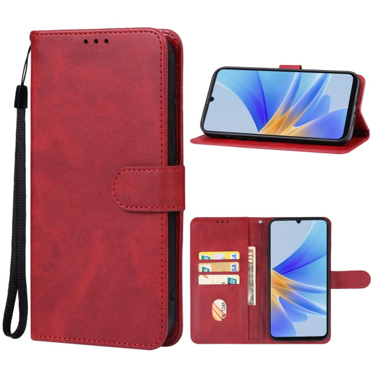 For Blackview Oscal Modern 8 Leather Phone Case(Red) - More Brand by buy2fix | Online Shopping UK | buy2fix