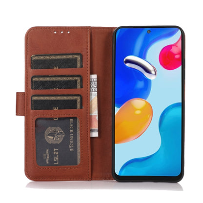 For Xiaomi Redmi A3 Cow Texture Leather Phone Case(Brown) - Xiaomi Cases by buy2fix | Online Shopping UK | buy2fix