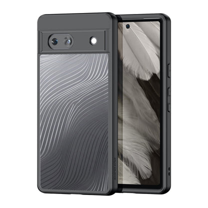 For Google Pixel 7a DUX DUCIS Aimo Series TPU + PC Frosted Feel Phone Case(Black) - Google Cases by DUX DUCIS | Online Shopping UK | buy2fix