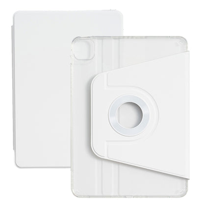 For iPad Air 13 2024 Magnetic Split Leather Smart Tablet Case(White) - iPad Air 13 2024 Cases by buy2fix | Online Shopping UK | buy2fix