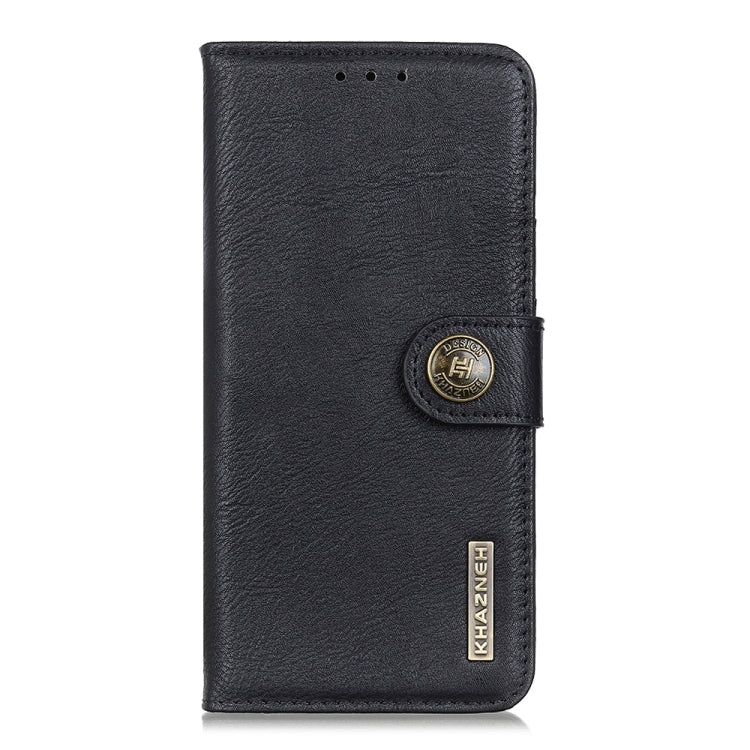 For Xiaomi Redmi K70 5G / K70 Pro 5G KHAZNEH Cowhide Texture Flip Leather Phone Case(Black) - K70 Cases by buy2fix | Online Shopping UK | buy2fix