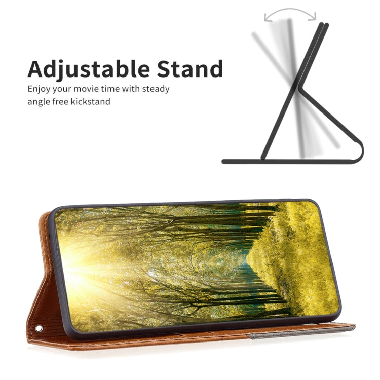 For iPhone 16 Pro Rhombus Texture Magnetic Leather Phone Case(Yellow) - iPhone 16 Pro Cases by buy2fix | Online Shopping UK | buy2fix