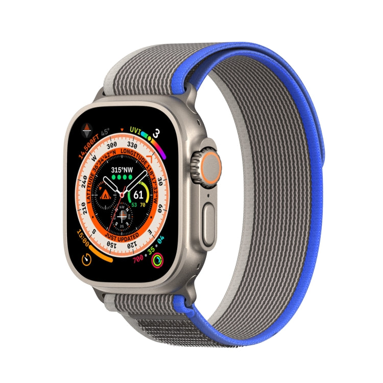 For Apple Watch 38mm DUX DUCIS YJ Series Nylon Watch Band(Blue) - Watch Bands by DUX DUCIS | Online Shopping UK | buy2fix