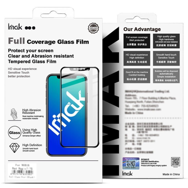 For Honor Play7T Pro 5G imak 9H Surface Hardness Full Screen Tempered Glass Film Pro+ Series - Honor Tempered Glass by imak | Online Shopping UK | buy2fix