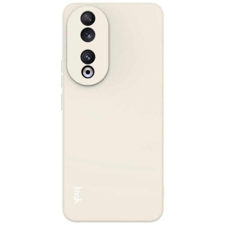 For Honor 90 5G imak UC-4 Series Straight Edge TPU Phone Case(White) - Honor Cases by imak | Online Shopping UK | buy2fix