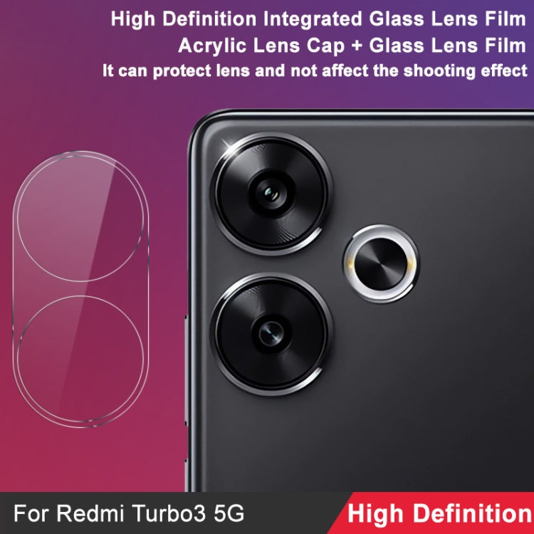 For Xiaomi Redmi Turbo 3 5G imak High Definition Integrated Glass Lens Film - For Xiaomi by imak | Online Shopping UK | buy2fix