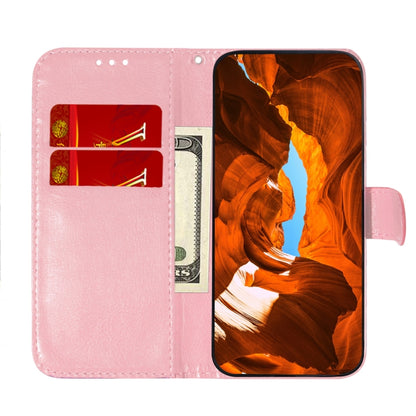 For iPhone 16 Pro Colorful Magnetic Buckle Leather Phone Case(Pink) - iPhone 16 Pro Cases by buy2fix | Online Shopping UK | buy2fix