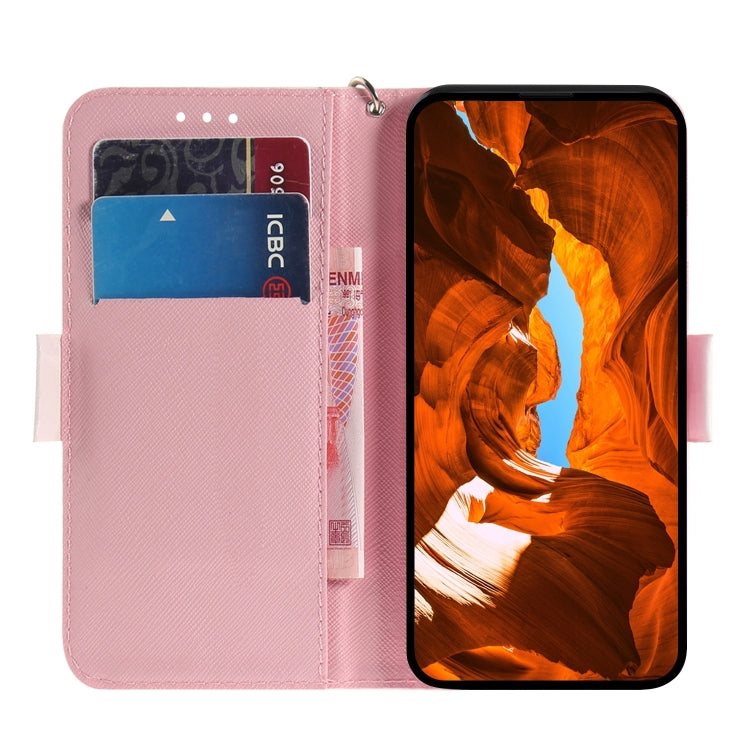 For iPhone 16 Pro 3D Colored Horizontal Flip Leather Phone Case(Magnolia) - iPhone 16 Pro Cases by buy2fix | Online Shopping UK | buy2fix