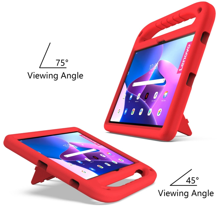 For Lenovo Pad Pro 2021 TB-J716F Handle Portable EVA Shockproof Tablet Case(Red) - Lenovo by buy2fix | Online Shopping UK | buy2fix