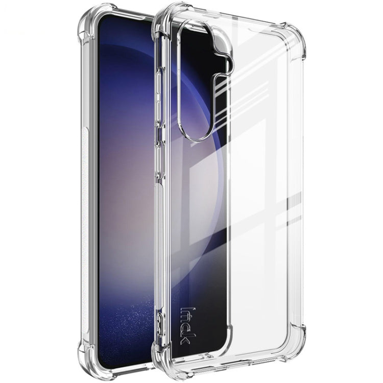 For Samsung Galaxy S24+ 5G imak Shockproof Airbag TPU Phone Case(Transparent) - Galaxy S24+ 5G Cases by imak | Online Shopping UK | buy2fix