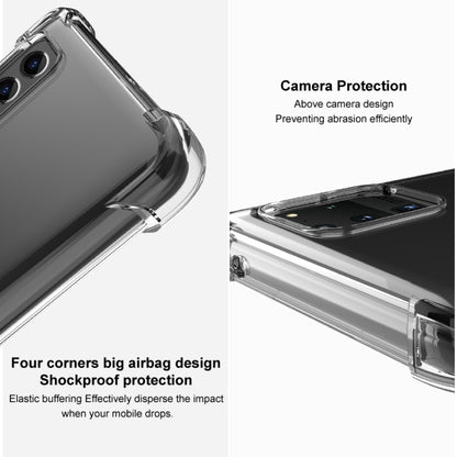 For Samsung Galaxy S24+ 5G imak Shockproof Airbag TPU Phone Case(Transparent) - Galaxy S24+ 5G Cases by imak | Online Shopping UK | buy2fix