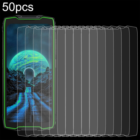 For Blackview BV9300 Pro 50pcs 0.26mm 9H 2.5D Tempered Glass Film - For Blackview by buy2fix | Online Shopping UK | buy2fix