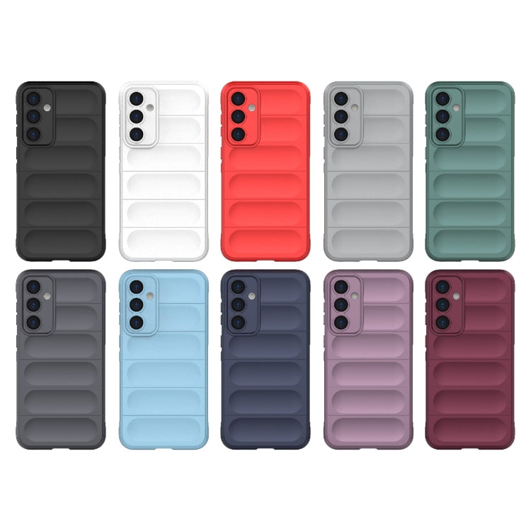 For Samsung Galaxy S23 FE 5G Magic Shield TPU + Flannel Phone Case(Purple) - Galaxy S23 FE 5G Cases by buy2fix | Online Shopping UK | buy2fix