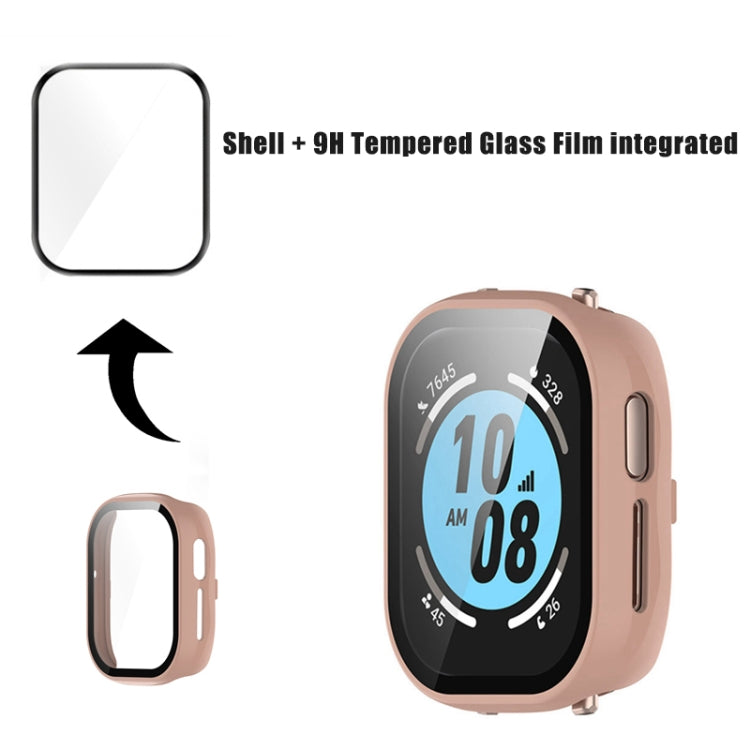 For Honor Watch 4 PC + 9H Tempered Glass Integrated Watch Case(Transparent) - Watch Cases by buy2fix | Online Shopping UK | buy2fix
