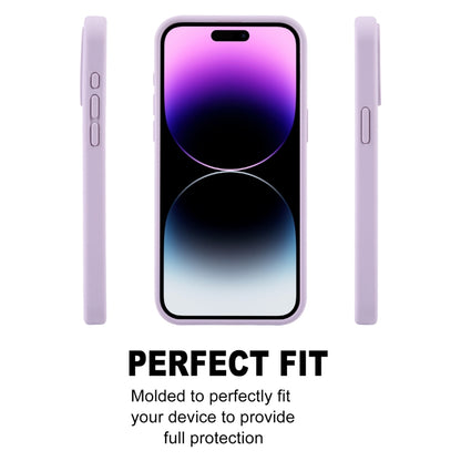 For iPhone 15 Pro Max GOOSPERY SILICONE Silky Soft TPU Phone Case(Purple) - iPhone 15 Pro Max Cases by GOOSPERY | Online Shopping UK | buy2fix