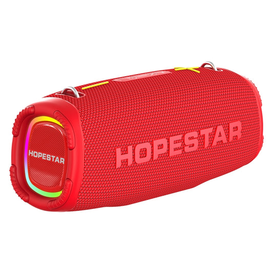 HOPESTAR A6 Max IPX6 Waterproof Outdoor Portable Bluetooth Speaker(Red) - Desktop Speaker by HOPESTAR | Online Shopping UK | buy2fix