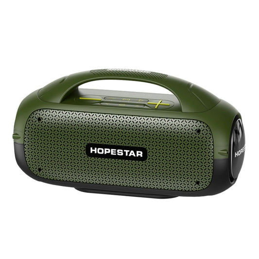 HOPESTAR A50 80W IPX6 Waterproof Portable Bluetooth Speaker Outdoor Subwoofer(Army Green) - Desktop Speaker by HOPESTAR | Online Shopping UK | buy2fix