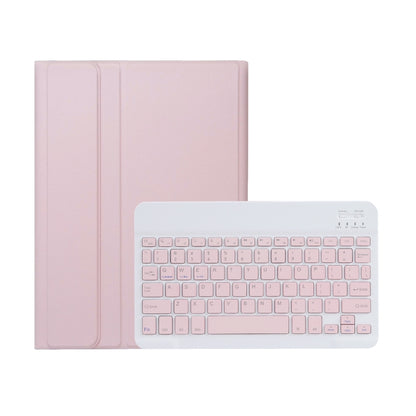 For Huawei MatePad 11.5 2023 AH17 Lambskin Texture Ultra-thin Detachable Bluetooth Keyboard Leather Case(Pink) - Huawei Keyboard by buy2fix | Online Shopping UK | buy2fix