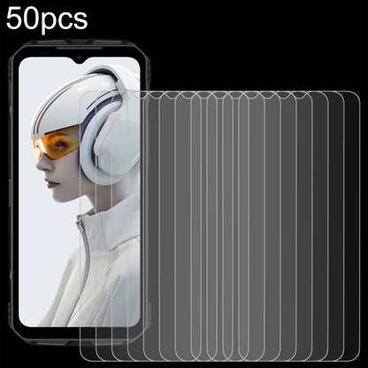 For DOOGEE V Max Plus 50pcs 0.26mm 9H 2.5D Tempered Glass Film - For Doogee by buy2fix | Online Shopping UK | buy2fix