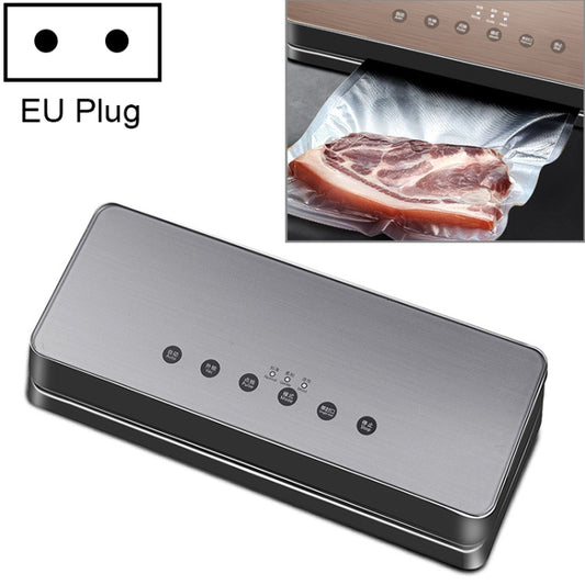 Automatic Vacuum Sealer Household Food Preservation Packaging Machine, Plug Specification:EU Plug(Silver) - Preservation Supplies by buy2fix | Online Shopping UK | buy2fix