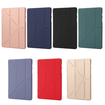 For Samsung Galaxy Tab S9 Deformation Silicone Leather Tablet Case(Dark Green) - Galaxy Tab S9 Cases by buy2fix | Online Shopping UK | buy2fix