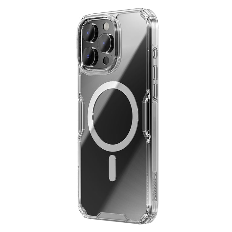 For iPhone 16 Pro NILLKIN Ultra Clear Magsafe PC + TPU Phone Case(Transparent) - iPhone 16 Pro Cases by NILLKIN | Online Shopping UK | buy2fix