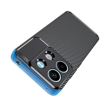 For Xiaomi Redmi Note 13 Carbon Fiber Texture Shockproof TPU Phone Case(Black) - Note 13 Cases by buy2fix | Online Shopping UK | buy2fix