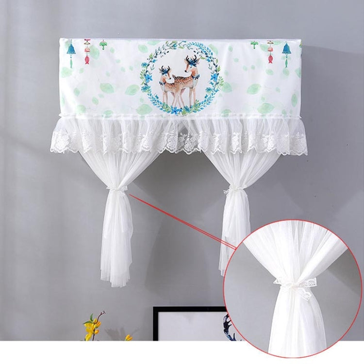 Do Not Take Dust-proof And Anti Direct Blowing Simple Wind Hanging Machine Air Conditioner Moon Cover, Size:Width 86 × Thickness 20 × Height 90cm(Shadow Of The Trees) - Dust Covers by buy2fix | Online Shopping UK | buy2fix