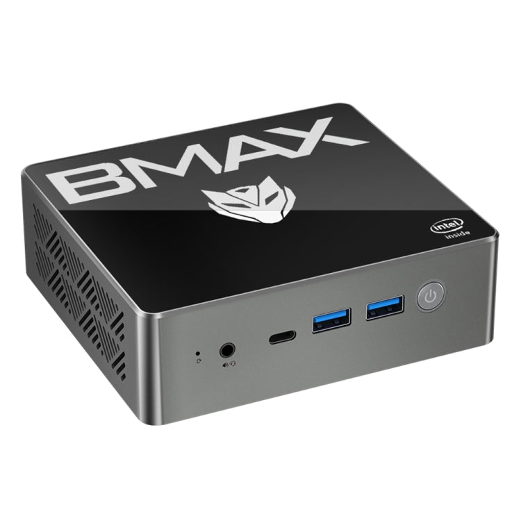 BMAX B4 Plus Windows 11 Mini PC, 16GB+512GB, Intel Alder Lake N100, Support Dual HDMI / RJ45(US Plug) - Windows Mini PCs by BMAX | Online Shopping UK | buy2fix