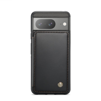 For Google Pixel 8 CaseMe C22 Card Slots Holder RFID Anti-theft Phone Case(Black) - Google Cases by CaseMe | Online Shopping UK | buy2fix