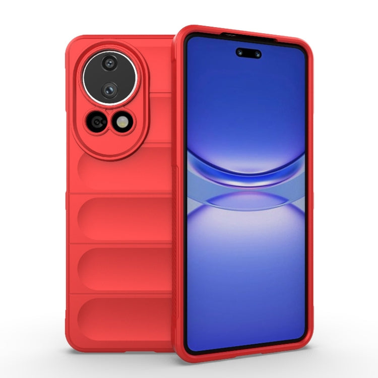 For Huawei nova 12 Ultra / 12 Pro Magic Shield TPU + Flannel Phone Case(Red) - Huawei Cases by buy2fix | Online Shopping UK | buy2fix