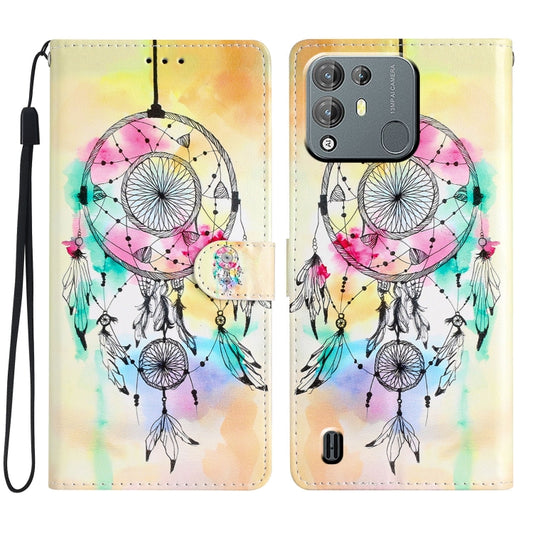 For Blackview A55 Pro Colored Drawing Leather Phone Case(Dream Catcher) - More Brand by buy2fix | Online Shopping UK | buy2fix