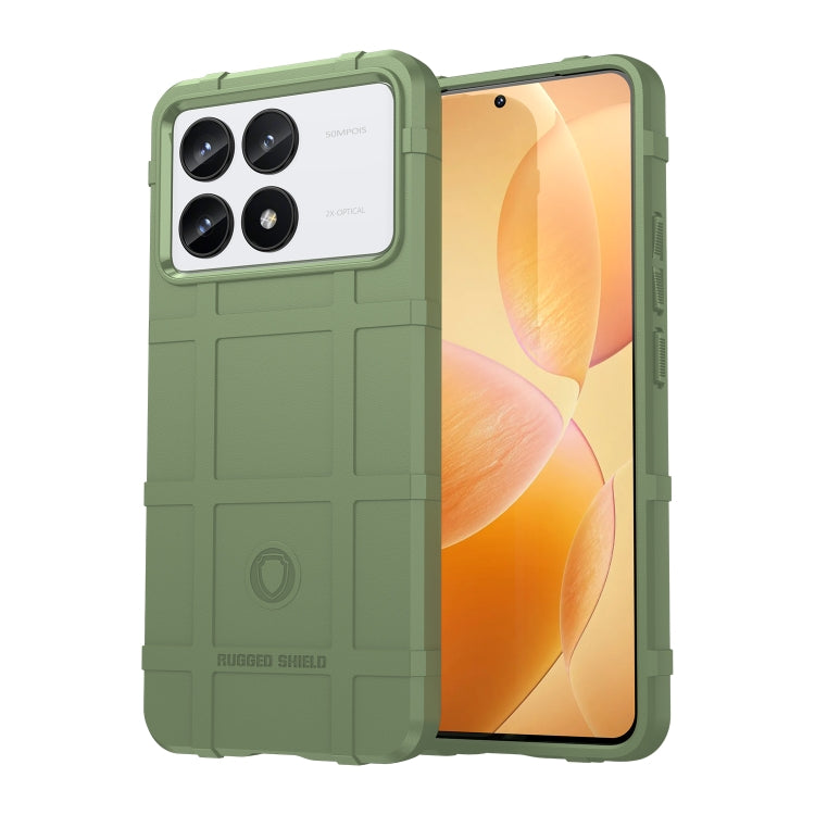 For Xiaomi Redmi K70 Pro Full Coverage Shockproof TPU Phone Case(Green) - K70 Pro Cases by buy2fix | Online Shopping UK | buy2fix