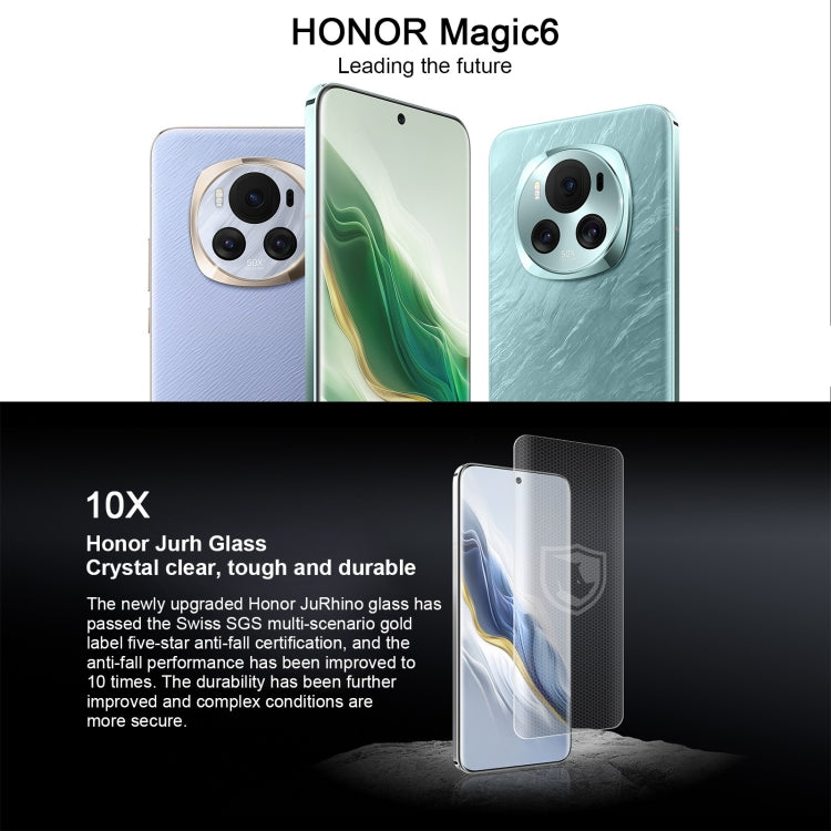 Honor Magic6, 16GB+512GB, 6.78 inch Magic OS 8.0 Snapdragon 8 Gen 3 Octa Core up to 3.3GHz, Network: 5G, OTG, NFC, Support Google Play(White) - Honor by Huawei | Online Shopping UK | buy2fix