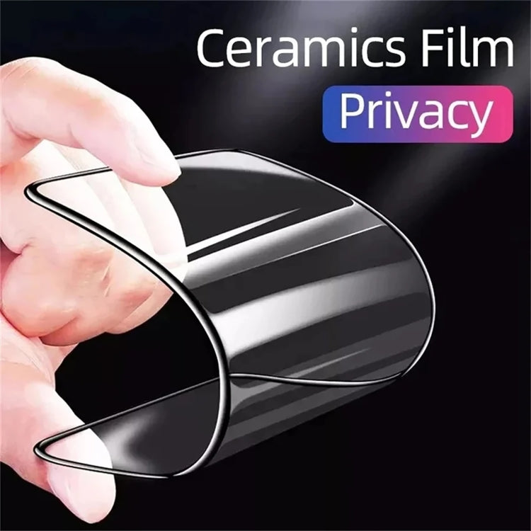 For iPhone 11 / XR Full Coverage Frosted Privacy Ceramic Film - iPhone 11 Tempered Glass by buy2fix | Online Shopping UK | buy2fix