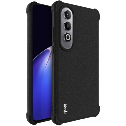 For OnePlus Nord CE4 5G / OPPO K12 5G imak Shockproof Airbag TPU Phone Case(Matte Black) - OnePlus Cases by imak | Online Shopping UK | buy2fix