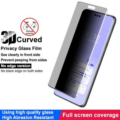 For Huawei Mate 60 Pro imak 3D Curved Privacy Full Screen Tempered Glass Film - Huawei Tempered Glass by imak | Online Shopping UK | buy2fix