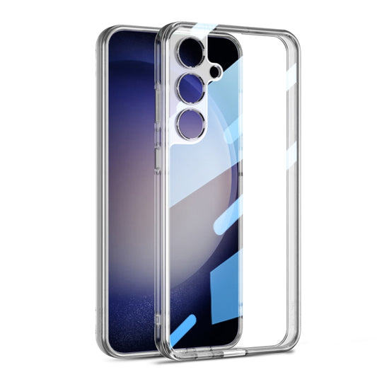 For Samsung Galaxy S24+ 5G GKK Space Frame Transparent PC + TPU Phone Case(Transparent) - Galaxy S24+ 5G Cases by GKK | Online Shopping UK | buy2fix