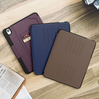 For iPad Air 11 2024 Notebook Magnetic Leather Tablet Case(Purple) - iPad Air 11 2024 Cases by buy2fix | Online Shopping UK | buy2fix