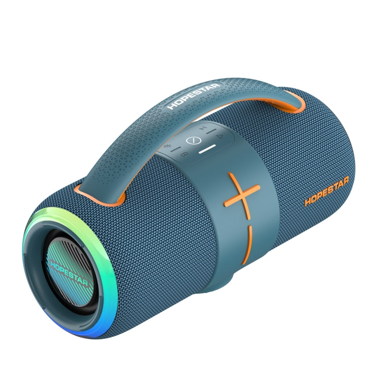 HOPESTAR H68 50W Outdoor Portable Waterproof Dazzling Bluetooth Speaker(Navy Blue) - Waterproof Speaker by HOPESTAR | Online Shopping UK | buy2fix