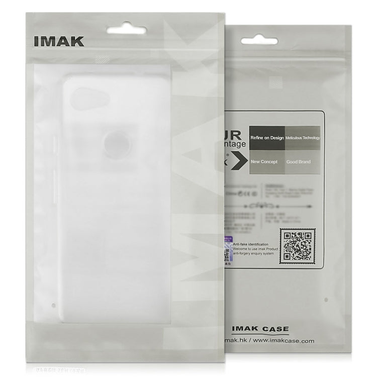 For OPPO Reno11 F imak UX-5 Series Transparent Shockproof TPU Protective Case(Transparent) - Reno11 F Cases by imak | Online Shopping UK | buy2fix