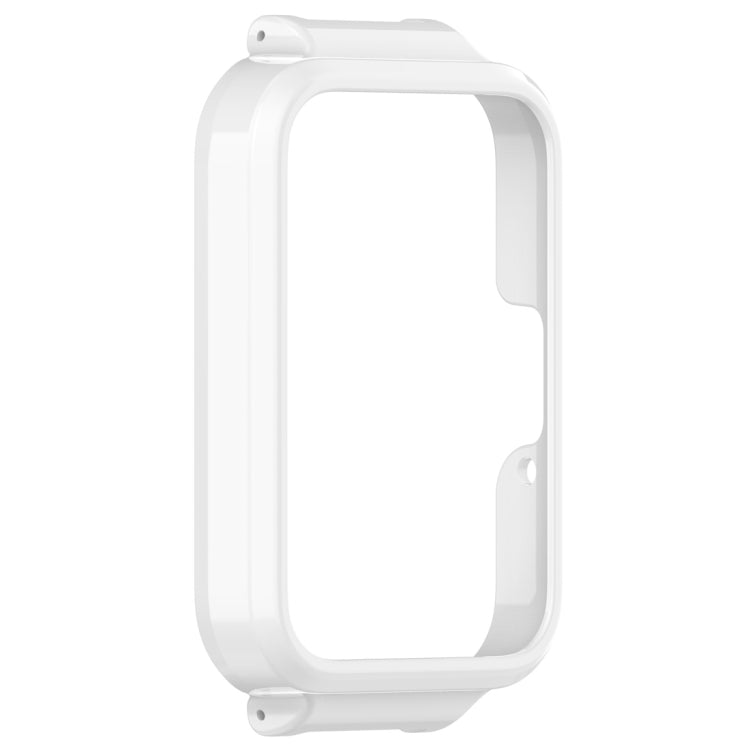 For Samsung Galaxy Fit 3 12mm Half Coverage Hollowed PC Watch Protective Case(White) - Watch Cases by buy2fix | Online Shopping UK | buy2fix