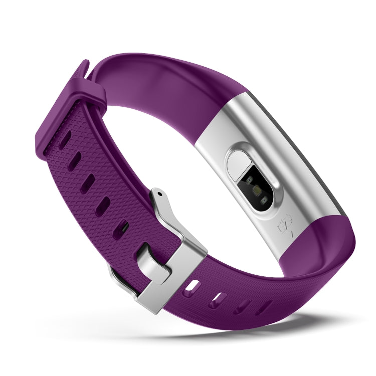 S5-4 Smart Bracelet IP68 Waterproof Heart Rate Sport Fitness Tracker Smart Watch(Purple) - Smart Wristbands by buy2fix | Online Shopping UK | buy2fix